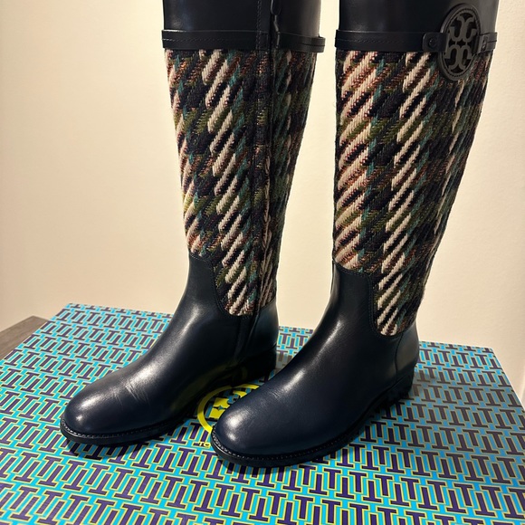 Women’s Tory Burch Miller Riding Boot Size 6.5 - Picture 2 of 8